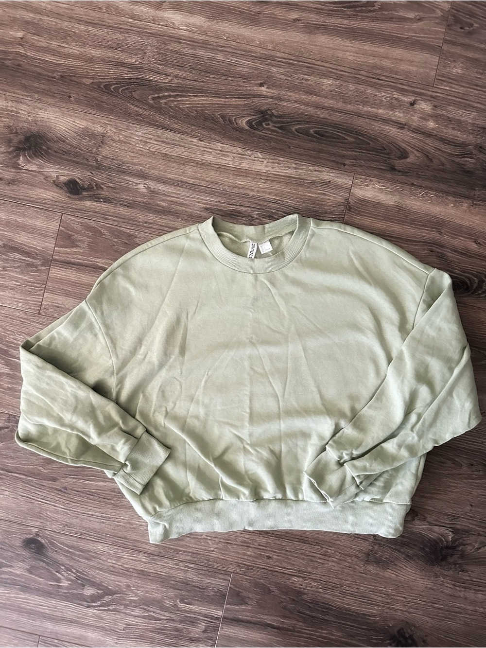 Divided Light Sage Crewneck Sweatshirt - Women's Casual Pullover